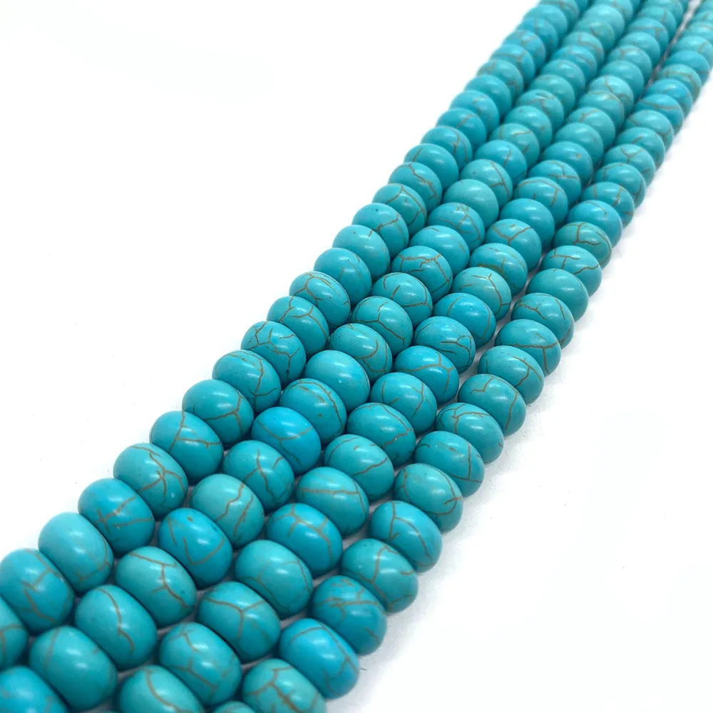 Бирюзовые бусины Abacus