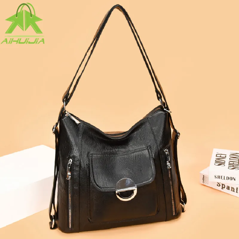 

Модная Высококачественная женская сумка-мессенджер на плечо, роскошные сумки из мягкой искусственной кожи, женские сумки, дизайнерские Бре...