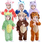 Осенне-зимняя одежда для новорожденных, детские комбинезоны с кроликом, хлопковая толстовка, комбинезон для новорожденных девочек с единорогом, костюм для младенцев, наряды для мальчиков