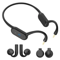 dacom bs03 bone conduction dynamic drivers 2 in 1 sport bluetooth headphone enc noise cancellation earphones waterproof