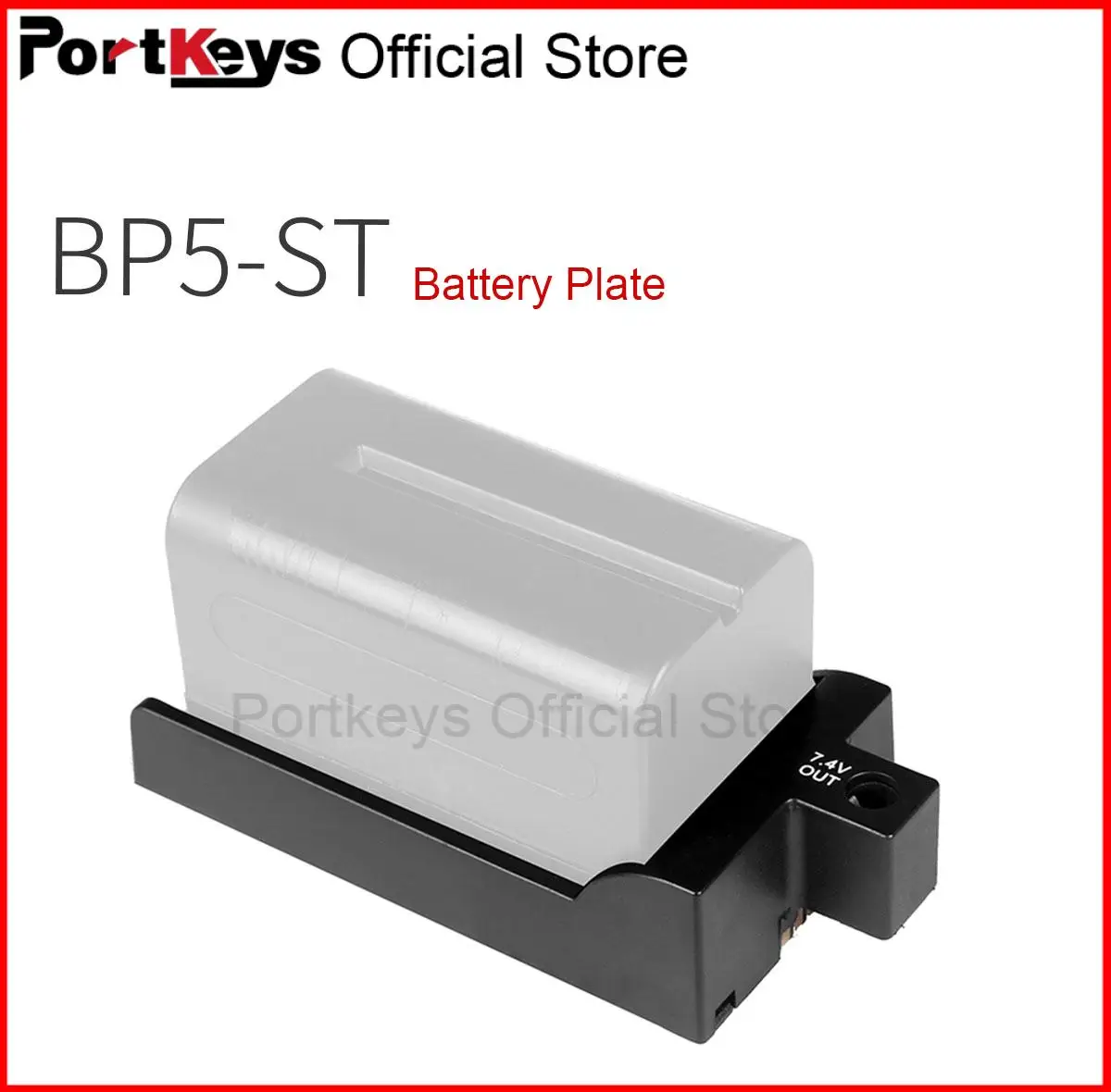 

Батарейная пластина Portkeys BP5-ST для Sony NP-F Series, батарейки F550 F970 F750 для Portkeys LH5P LH5T LH5, видеомонитор