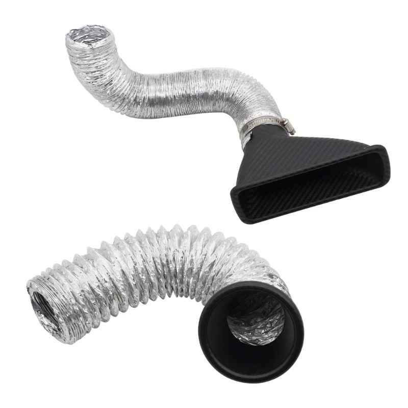 

Автомобильный бампер турбо воздухозаборная отделка комплект Гриль монтаж трубы воронки Набор Универсальный K0AF