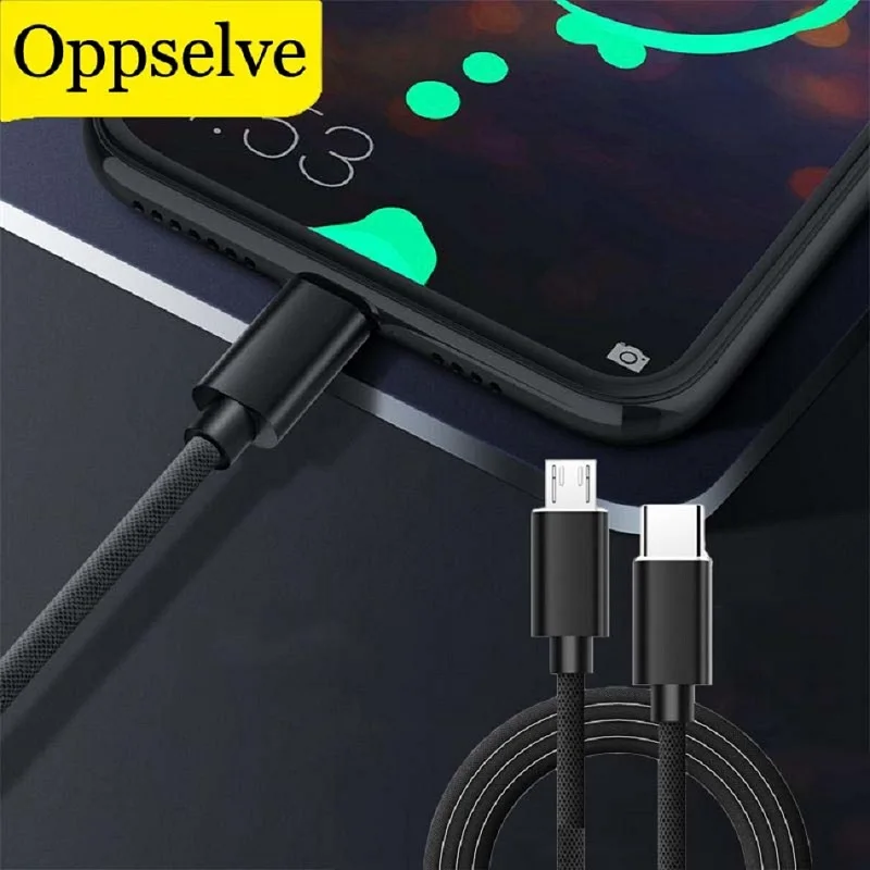 

Кабель-адаптер USB Type-C на Micro USB, 3 А, 60 Вт