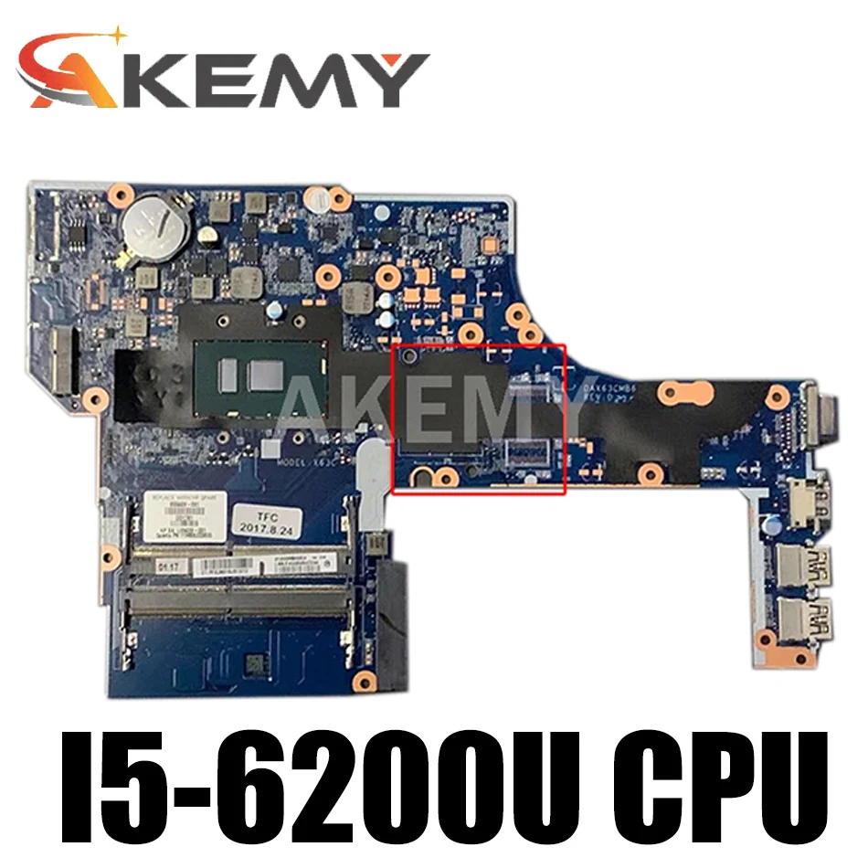 

For HP Probook 450 G3 470 G3 Laptop Motherboard I5-6200U DDR4 855672-601 855672-001 855672-501 DAX63CMB6C0 DAX63CMB6D1