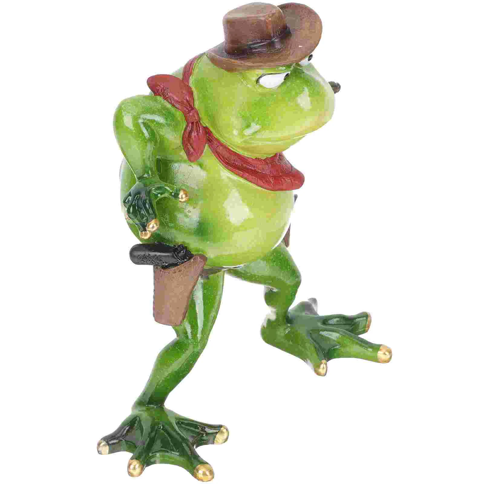 

Frog Decor Outdoor Garden Statues Table Centerpiece Adornment Winstanley Pottery Cats Ornament Animal Craftresin