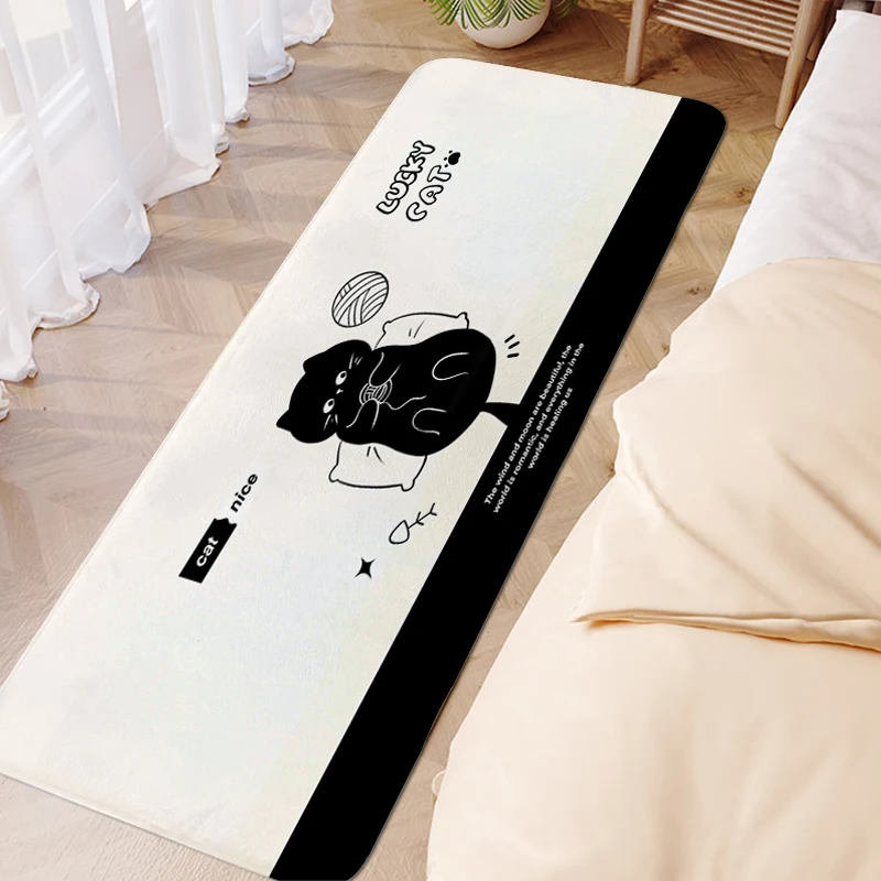 Коврики для входной двери черный кот коврик ванной комнаты приветственный