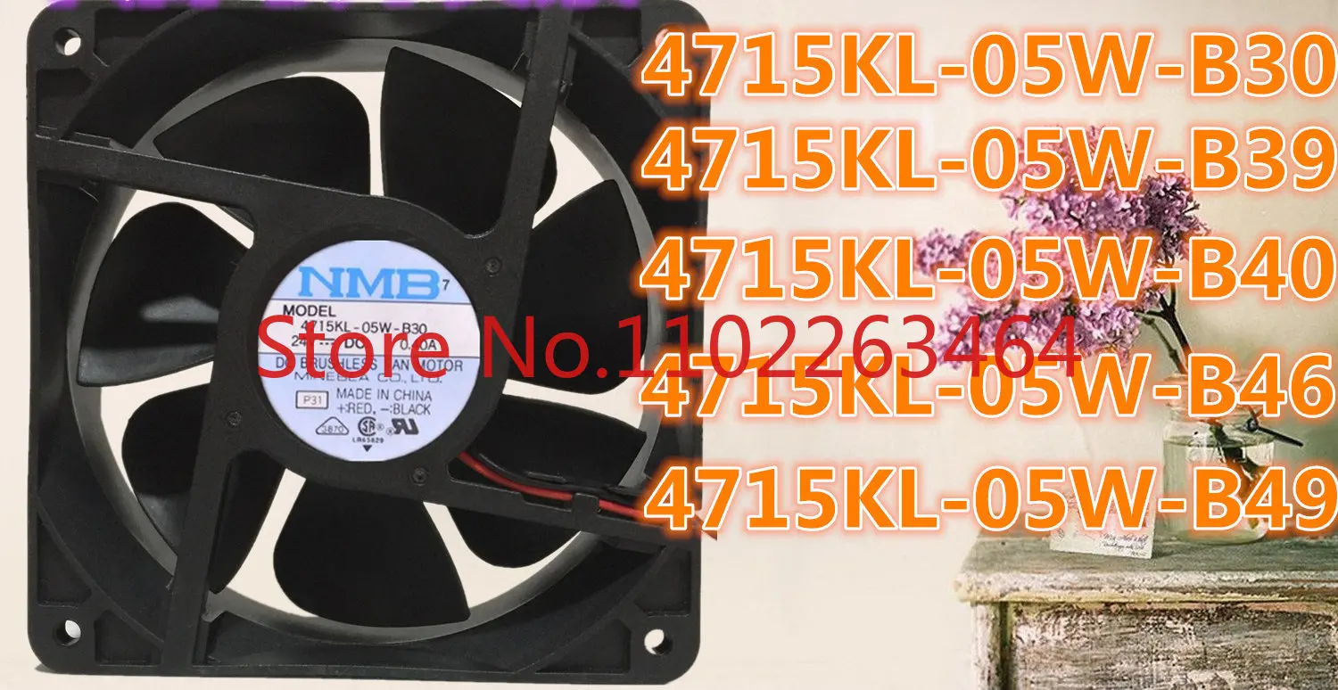 Вентилятор охлаждения преобразователя 4715KL-05W-B49/B40/B39/B30/B46 12038 NMB 24 В