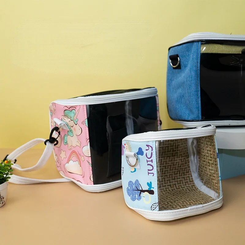 

Портативная дорожная сумка-переноска для маленьких животных