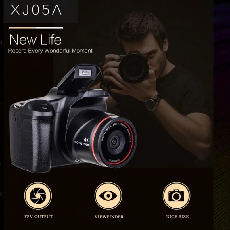 

Professional Portable Digital Camera, 16x Optical Zoom, 2.4-inch LCD, 1080p Full HD Video Limited Genuine