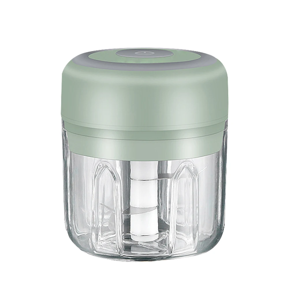 

Перезаряжаемая через USB Легкая очистка Чили, домашний электрический кухонный инструмент, портативная дробилка чеснока, лука, зелень, 100 мл, ...