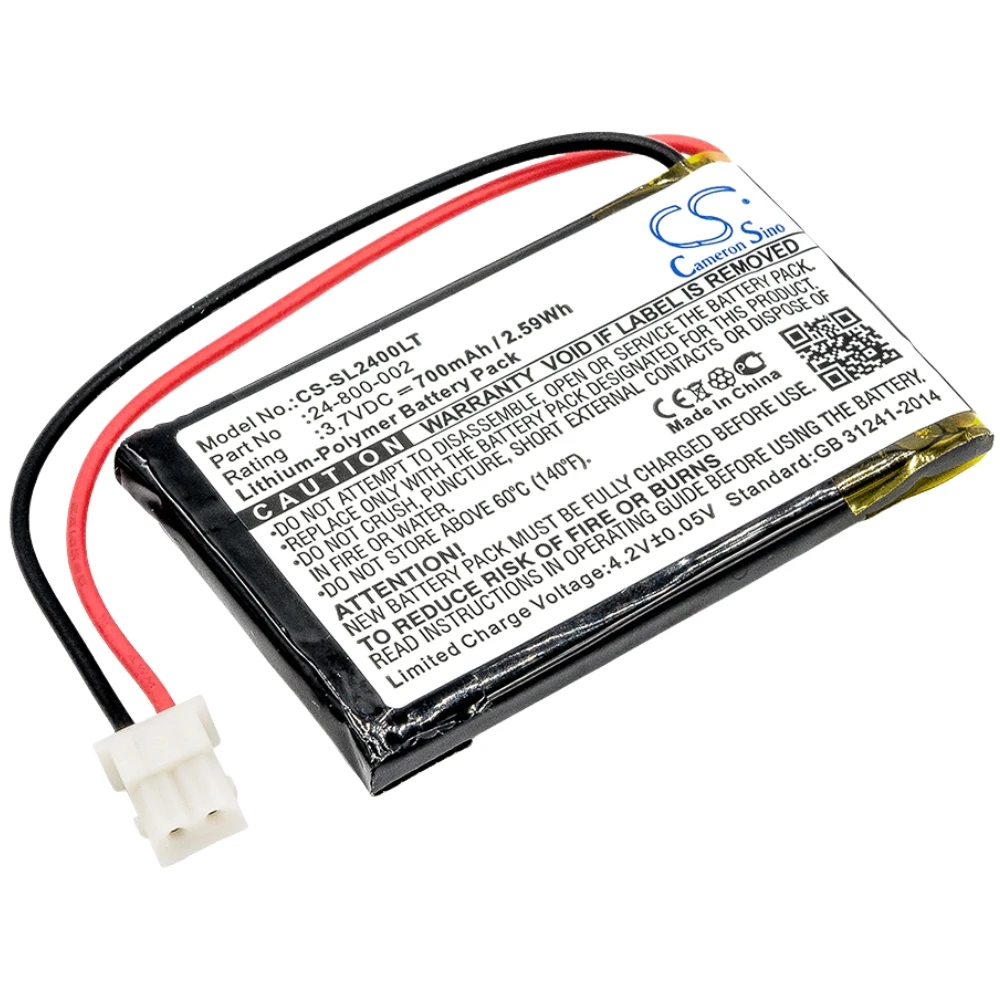 Литий-полимерная батарея для солнечной лампы 3 7 в 700 мАч Φ 24-800-006 светодиодный