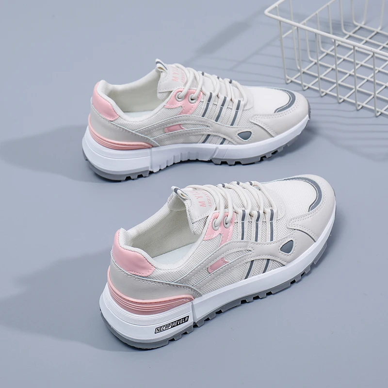 Shoes Genuine Leather Small Cotton 2 03 New Hundred Steps Winter Velvet plus White Running Women Warm High-Grade Matc...