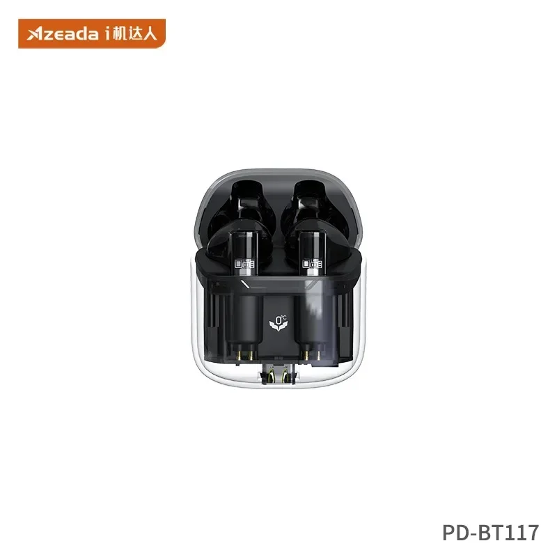 2024 Azeada Zero Degree TWS Беспроводная Bluetooth-гарнитура V5.2 Mini стереогарнитура с объемным