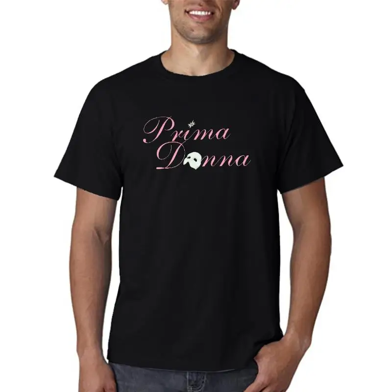Phantom Of The Opera Prima Drama B Lack Medium Womens T-Shirt B350 Vintage Graphic Tee Shirt