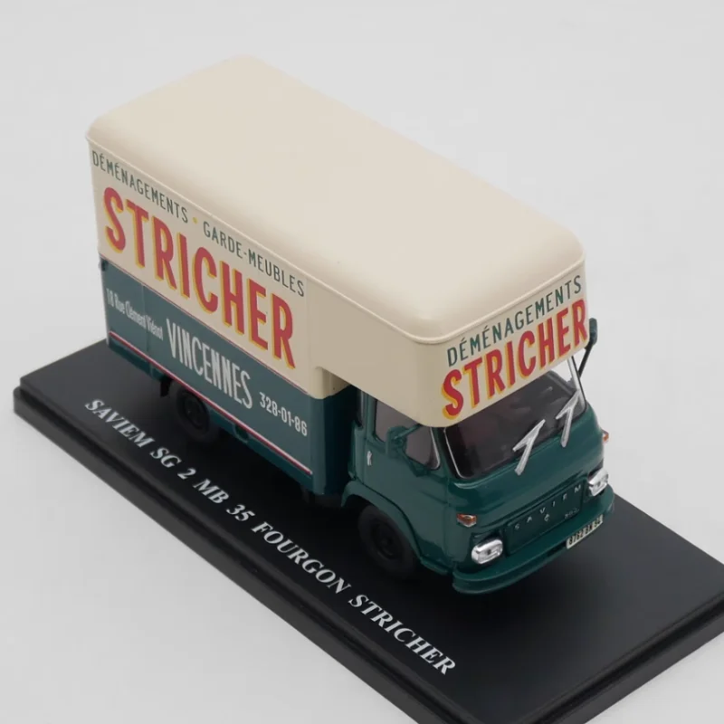 Литая в масштабе 1:43 модель автомобиля Saviem SG 2 из сплава