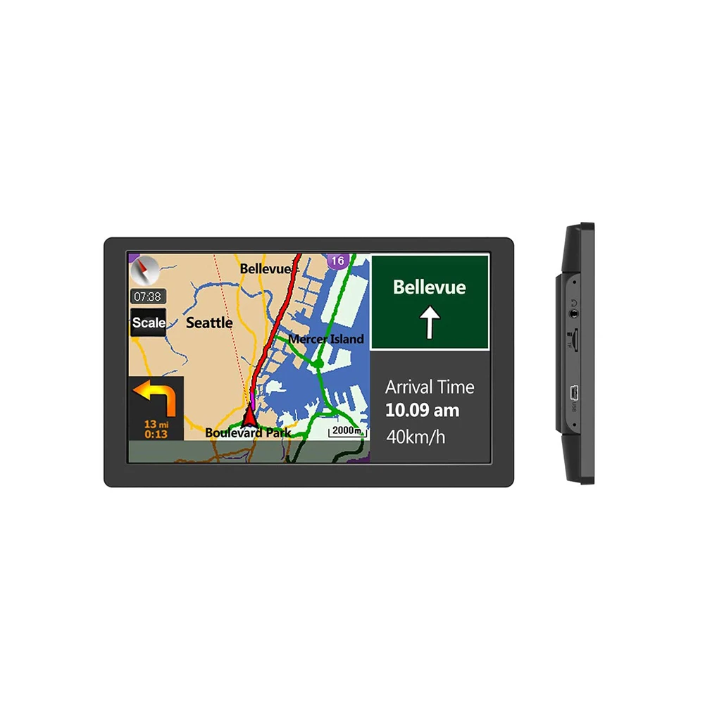 

Стандартный GPS-навигатор, HD-навигатор, 9 дюймов, GPS спутниковый навигатор для грузовых автомобилей, автомобилей