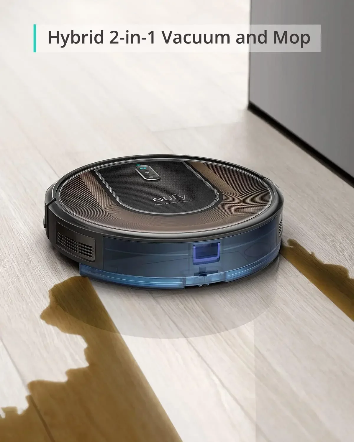 eufy от Anker RoboVac G30 Hybrid динамическая навигация 2.0 подметание и швабра 2-в-1 мощное