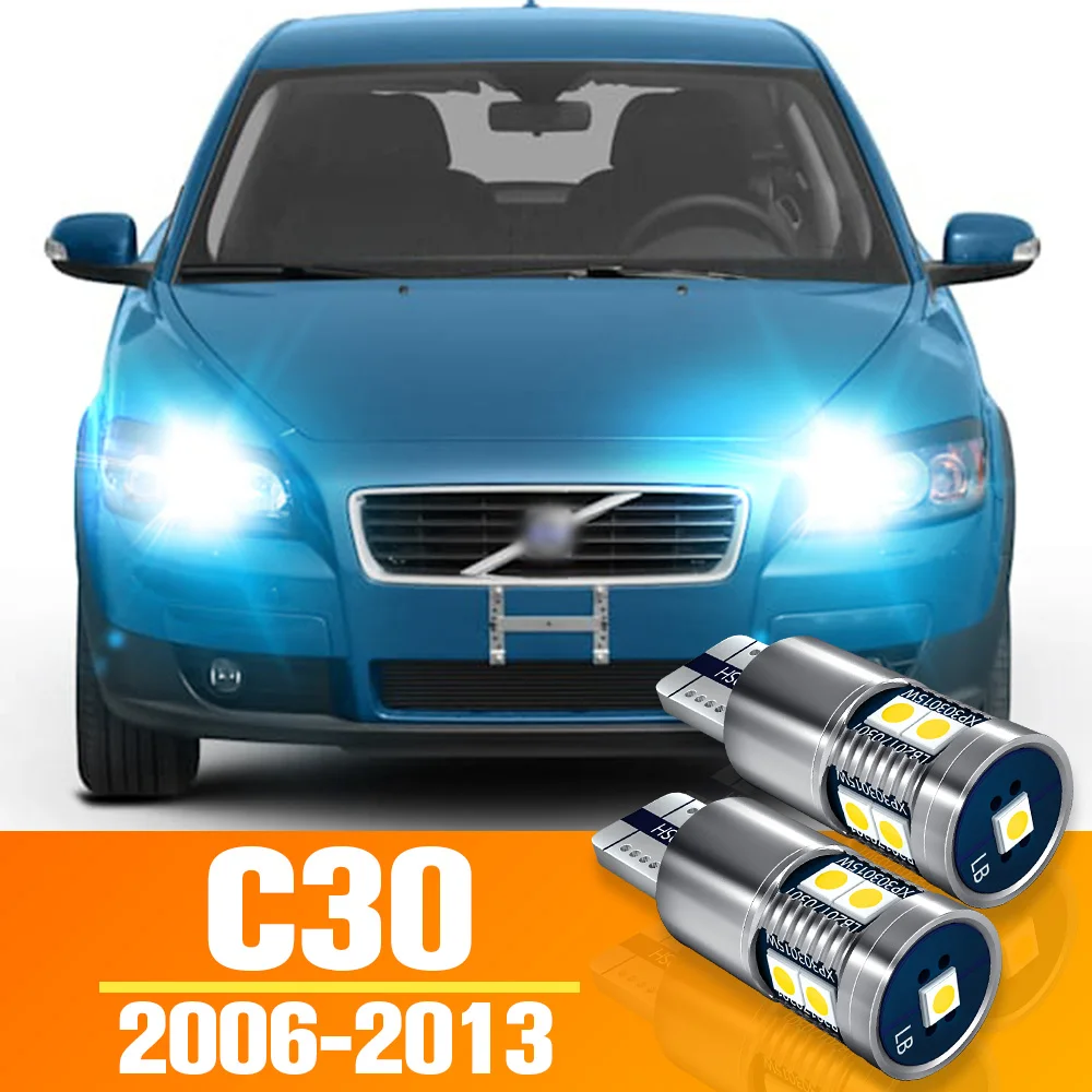 2 шт. светодиодный парковочный фонарь для Volvo C30 аксессуары лампа 2006 2007 2008 2009 2010 2011