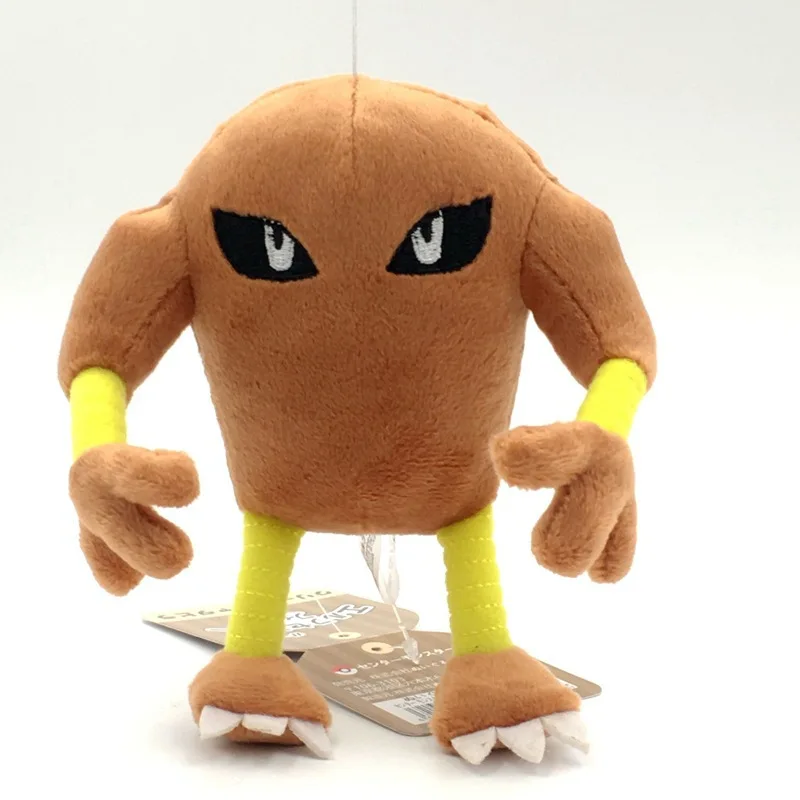 

Игрушка плюшевая TAKARA TOMY, Покемон Hitmonlee, мягкая кукла для детей, праздничный подарок, сюрприз, 14 см