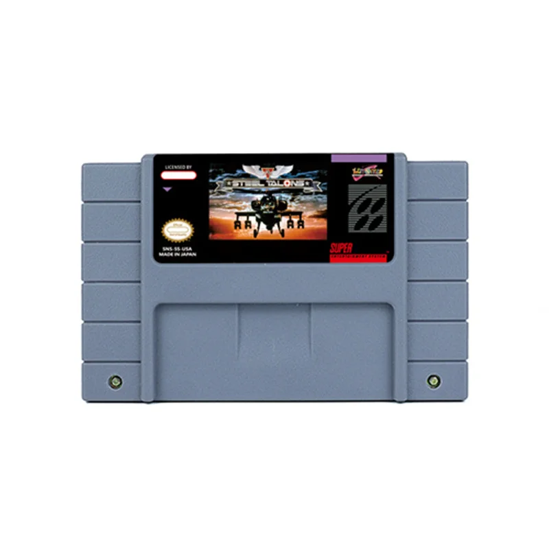 

Стальные когты, экшн-игра для SNES, 16 бит, ретро-тележка, детский подарок