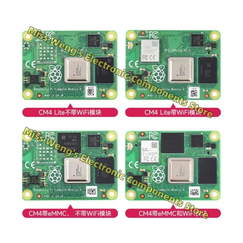 Основная плата модуля расчета 4 CM4 Wi-Fi/Bluetooth CM 4102000 СМ 4102008 4102016 4102032 4104000 4104008 4108032