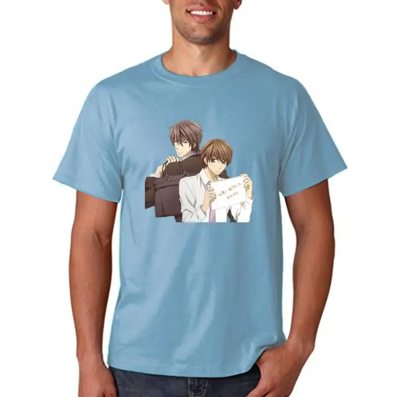 

Наименование: футболка Yaoi, футболка без названия, Мужская хлопковая футболка, повседневная Милая футболка с коротким рукавом и принтом 5x