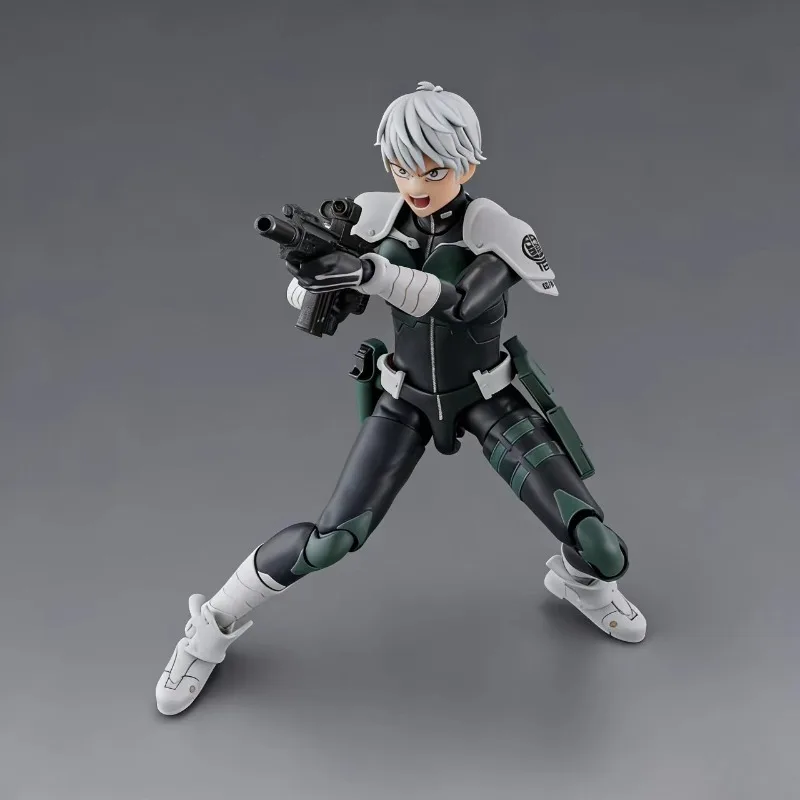 Фото Коллекционная подвижная фигурка Bandai SHF Kaiju No.8 Ichikawa Reno 3rd Unit в наличии, подарок для мальчиков №3