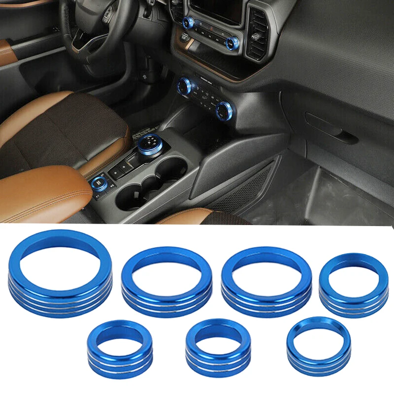 7 шт./комплект, накладки на центральную консоль автомобиля Ford Bronco Sport 2021 2022 2023