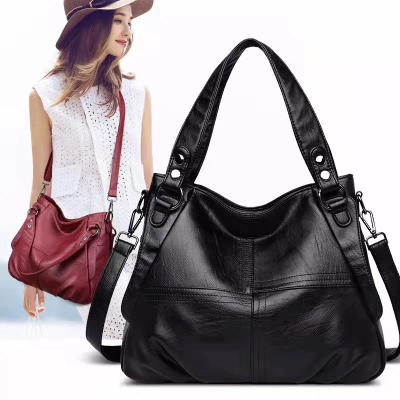 

bolso de las mujeres de lujo bolso BagsDesigne gran capacidad, Casual bandolera de hombro bolso de cuero Sac