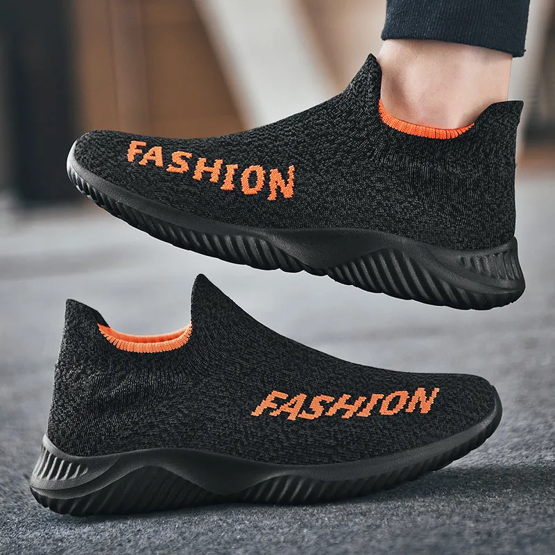 Spring Cheap Hot Sale Green Men's Sock Sneakers Mesh Chunky Running Shoes Men Comfortable Non-slip Sport Shoes Women Size 35-45