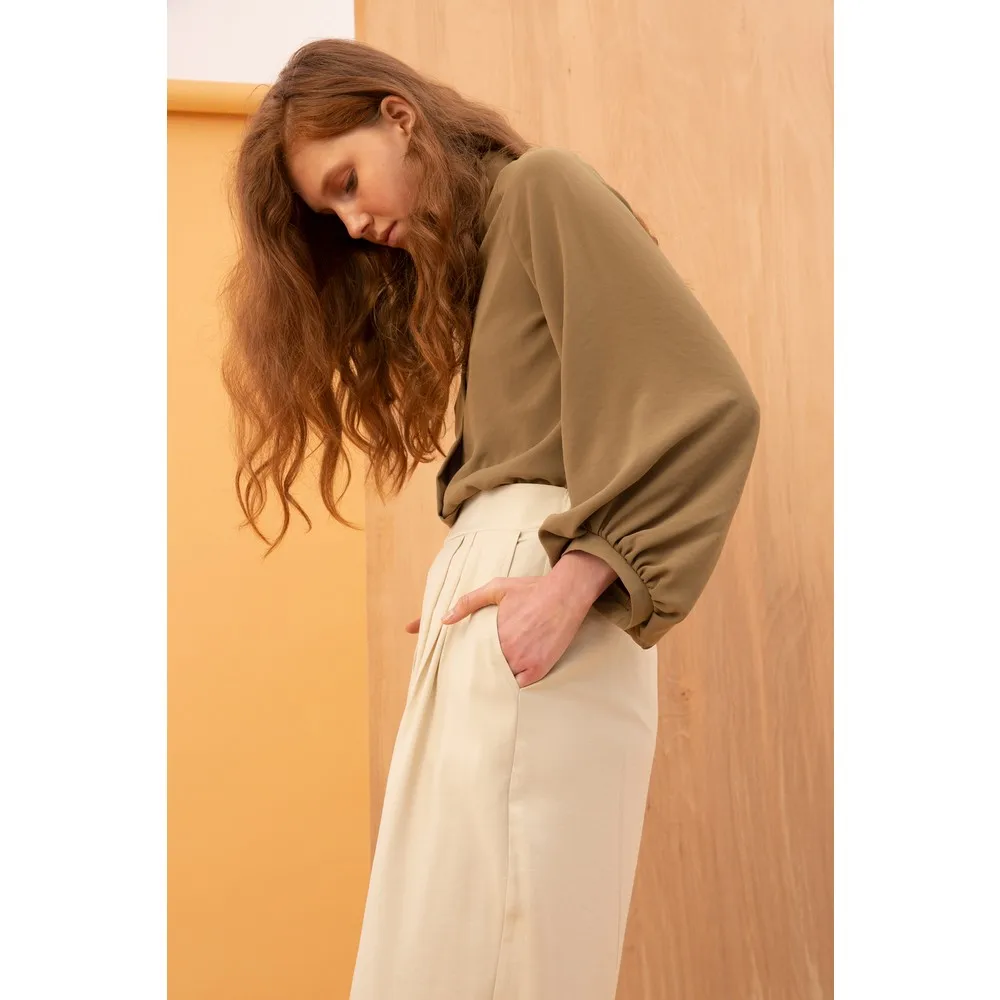 

Рукав Dorlie Shir Detaylı lı Bluz