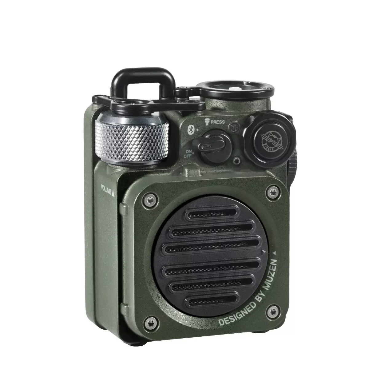 

Беспроводной динамик Wild Mini Bluetooth 5.0, водонепроницаемый уличный ретро-динамик в стиле панк, подарок на день рождения, креативный Рождественск...