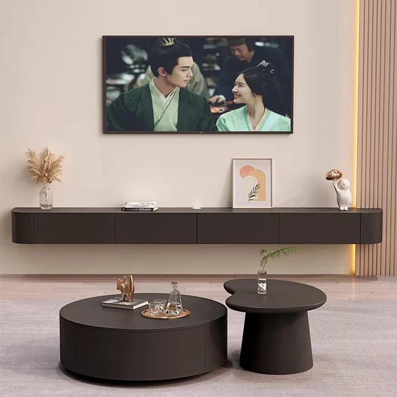 Шкафы для гостиной полки хранения подставка телевизора в спальню Скандинавская