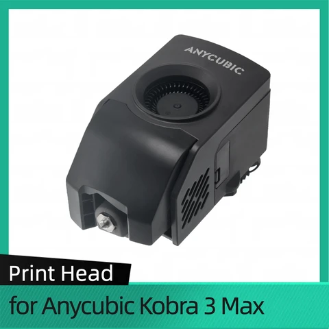 Печатающая головка Anycubic Kobra 3 Max с 4-цветным держателем для филамента — пример использования
