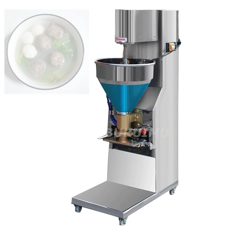 

Automatic Industrial Fishball Beef Stuffed Fish Meatball Maker Mold Former Forming Beater Product Making Meat Ball Machine