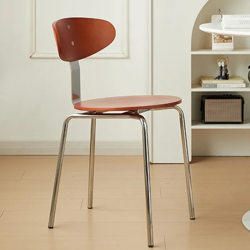 Обеденные стулья в нордическом простом дизайне кухонные современные обеденные