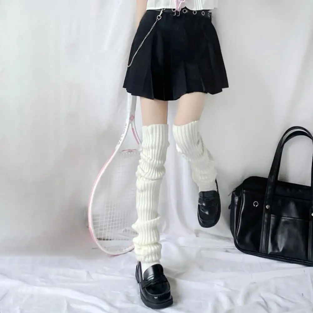 

1 пара, стильные вязаные женские гетры