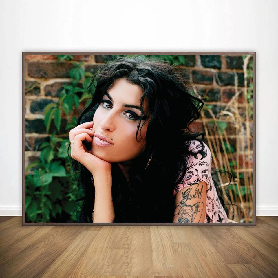 

Amy Winehouse Music Singer Star posters and prints Canvas Painting Vintage Poster Decorative Home Decor Cuadro Decorativo