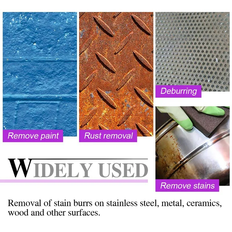 16 шт. 5 дюймов 3 разных цвета чистящие подушечки дрель щетка скребок для плитки