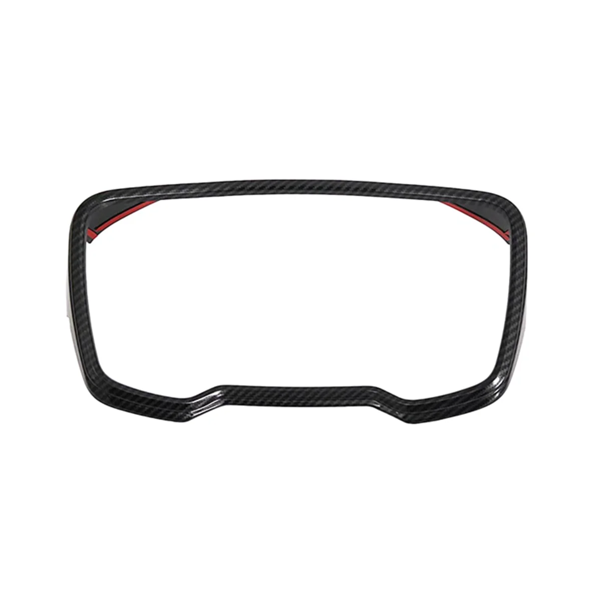 

For Toyota Corolla Cross XG10 2020 2021 Car Carbon Fiber Interior Dashboard Meter Display Frame Trim