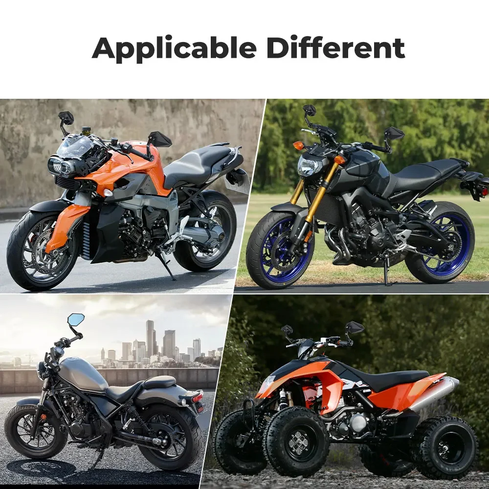 Универсальное мотоциклетное зеркало заднего вида с ручкой 7/8 дюйма 22 мм для DUKE250