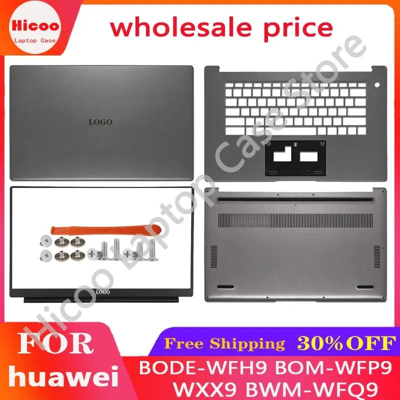 Для Huawei D15 BODE-WFH9 BOM-WFP9 WXX9 BWM-WFQ9 ноутбука ЖК-задняя крышка/передняя рамка/подставка