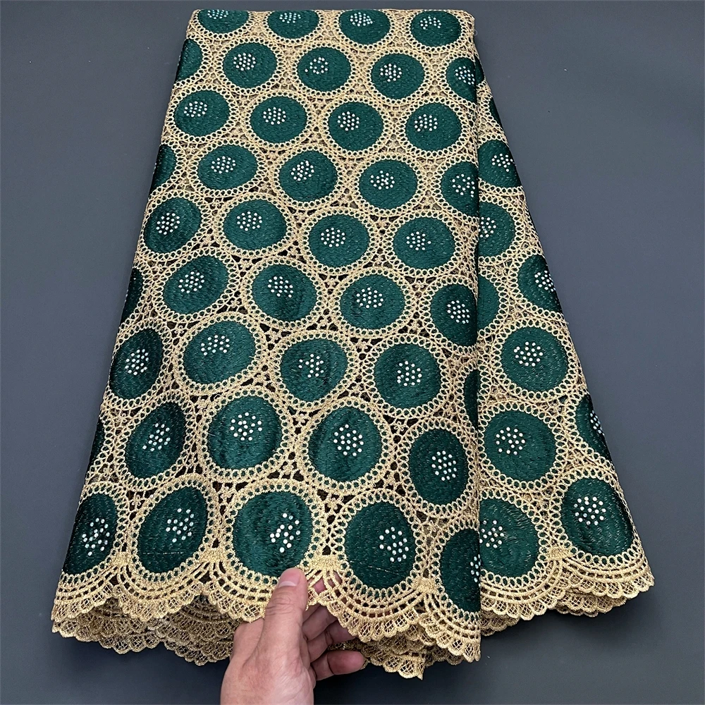 2023 высококачественная ткань Хлопковое платье для свадебной вечеринки блестки