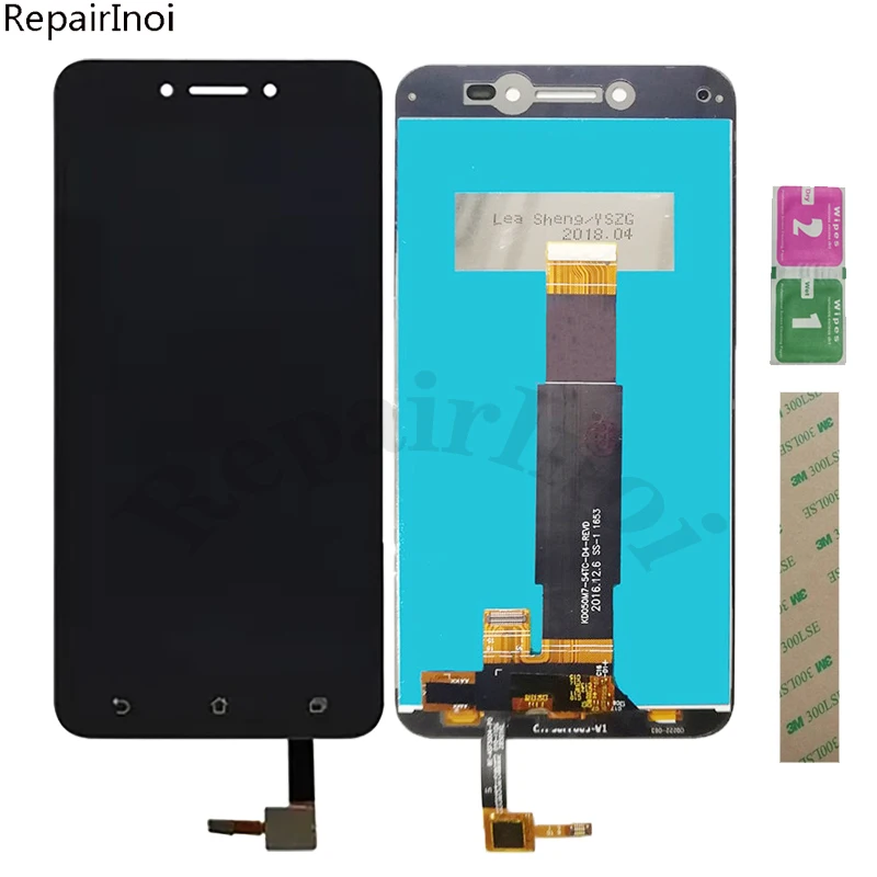 

ЖК-дисплей для Asus ZenFone Live ZB501KL X00FD A007, ЖК-дисплей с сенсорным экраном и дигитайзером в сборе, детали