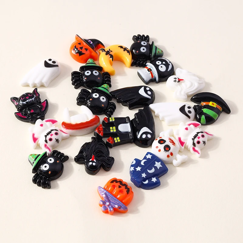 Прозрачные полимерные украшения для волос 10 шт