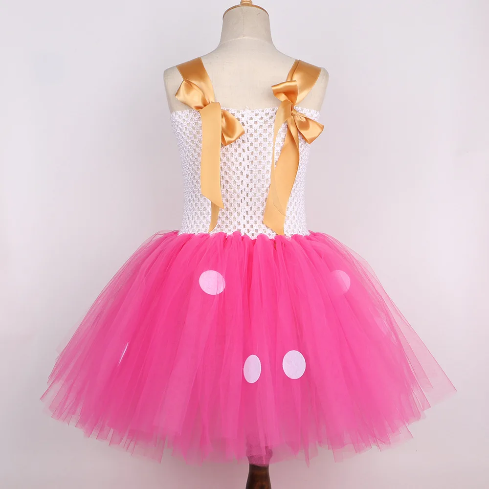 Платье-пачка для девочек с Минни косплей Рождество Хэллоуин Маус