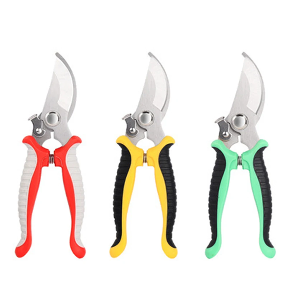 

Pruner Garden Scissors Professional Sharp Bypass Pruning Shears Tree Trimmers Secateurs Hand Clippers For Garden Beak Scissors