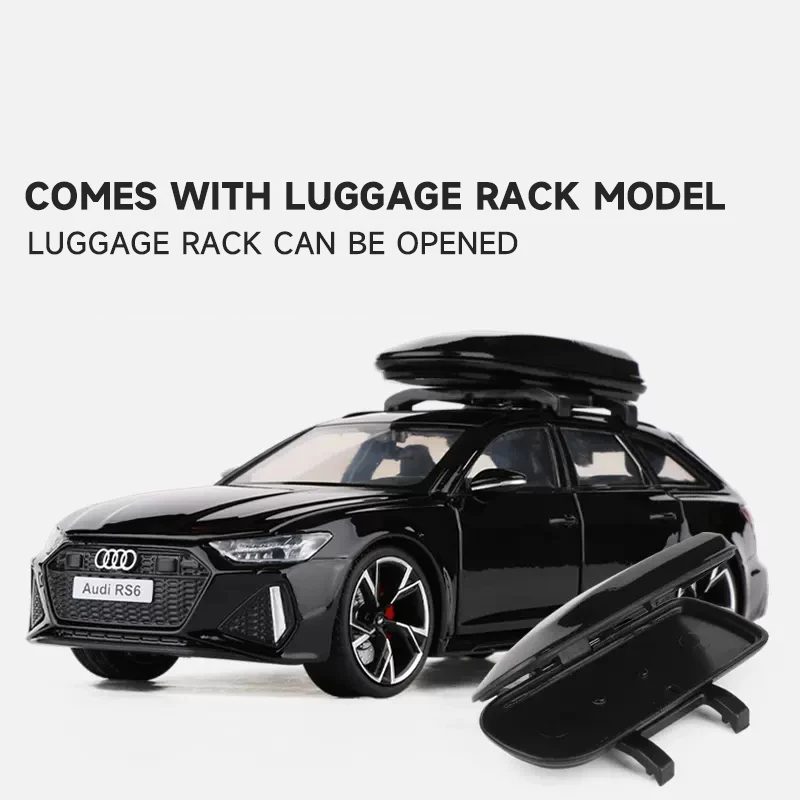 Литая модель автомобиля 1:32 из сплава RS6 Avant Sport Wagon миниатюрная металлическая