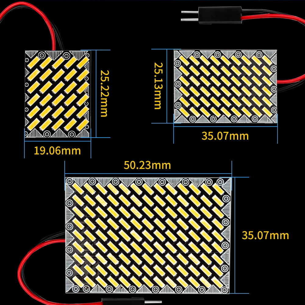 1 Шт. Универсальный Гирлянда C5W T10 BA9S Автомобильный Интерьер Лампа Для Чтения