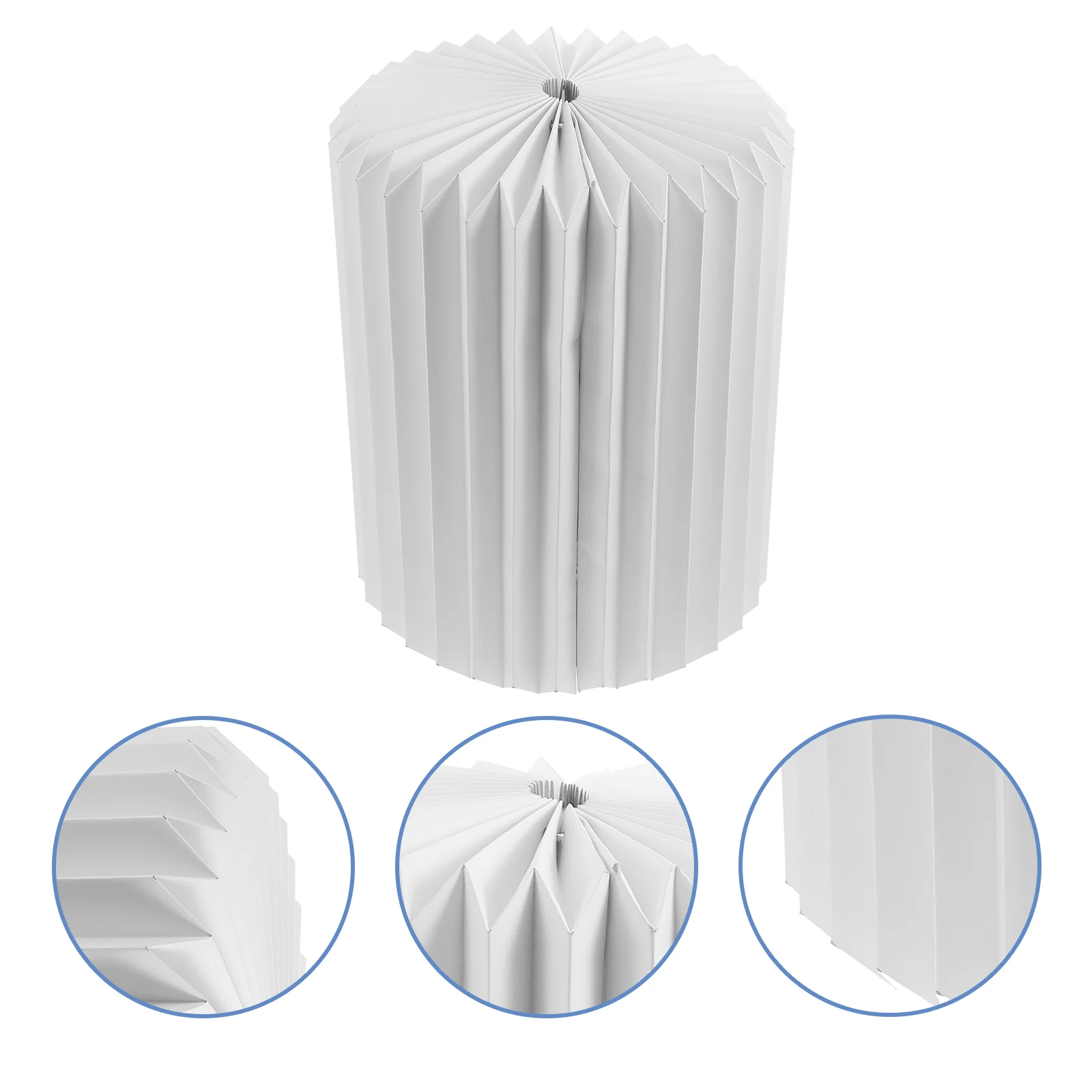 

Origami Lantern Shade Unique Light Accessory Hanging Rice Wedding Ceremony Decorations Pleated Craft Magnet Ornament Decor Table